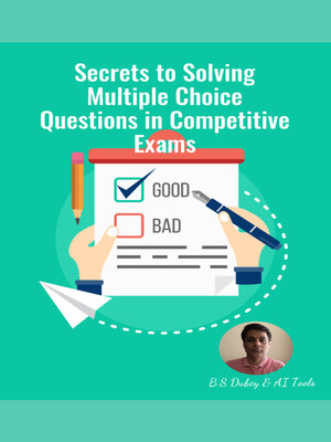 cover image of Secrets to Solving Multiple Choice Questions in Competitive Exams